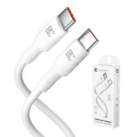 Кабель Type-C - Type-C BC X81 Soft (PD) Белый