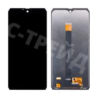 Дисплей для Blackview BV9100 в сборе с тачскрином Черный - Оптима