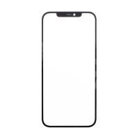 Стекло для переклейки iPhone 12 Pro Max (A2411) с OCA пленкой Черный - OR (Feaglet)