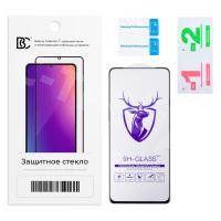 Защитное стекло "Премиум" для Infinix Smart 8/8 Pro/8 Plus Черный