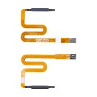 Шлейф для Samsung Galaxy A03s (A037F) сканер отпечатка пальцев Черный