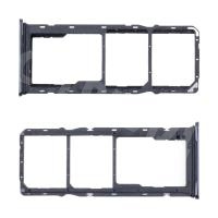 Держатель SIM для Samsung Galaxy A04 (A045F) Черный