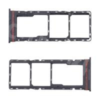 Держатель SIM для Infinix Hot 50 4G (X6882) Черный