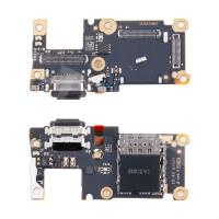 Шлейф для Xiaomi 11T/11T Pro (21081111RG/2107113SG) плата системный разъем/разъем SIM/микрофон - OR (SP)