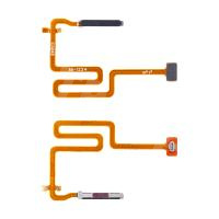 Шлейф для Realme 8i (RMX3151) сканер отпечатка пальцев Черный