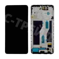 Дисплей для Xiaomi Redmi Note 10 Pro 4G (M2101K6G) модуль с рамкой Черный - (In-Cell) - Премиум