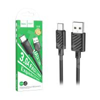 Кабель USB - Type-C Hoco X88 (3A, 2 м) Черный
