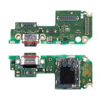 Шлейф для Tecno Camon 40 Premier 5G (CM8) плата на системный разъем/разъем SIM/микрофон - Премиум