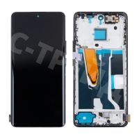 Дисплей для Realme 11 Pro 5G/11 Pro+ 5G (RMX3771/RMX3741/RMX3740) модуль с рамкой Черный - (OLED)