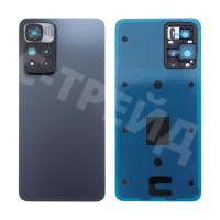 Задняя крышка для Xiaomi Redmi Note 11 Pro+ 5G (21091116UG) Черный - Премиум