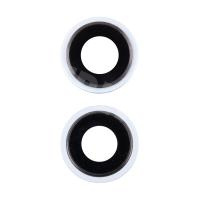 Стекло камеры для iPhone 15/15 Plus (комплект 2 шт.) Голубой