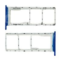 Держатель SIM для Tecno POP 7 (BF6) Голубой