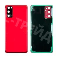 Задняя крышка для Samsung Galaxy S20 (G980F) Красный - Премиум