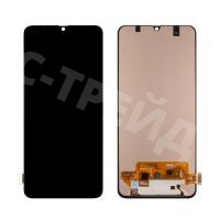 Дисплей для Samsung Galaxy A70 (A705F) в сборе с тачскрином Черный - (OLED)