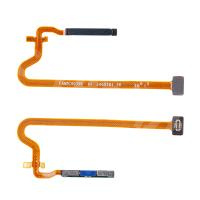 Шлейф для Realme C51/Note 50 (RMX3830/RMX3834) сканер отпечатка пальцев Черный