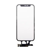 Стекло для переклейки iPhone 12 mini (A2399) с OCA пленкой + тачскрин Черный - OR (Feaglet)