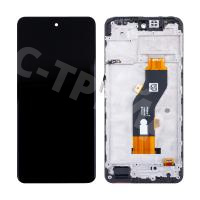 Дисплей для Infinix Hot 40i (X6528B) модуль с рамкой Черный - OR