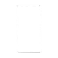 Защитное стекло "Премиум" для Samsung Galaxy S22 Ultra (S908B) Черный