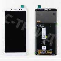Дисплей для Xiaomi Redmi Note 5/5 Pro (M1803E7SH) в сборе с тачскрином Белый - Оптима