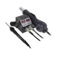 Паяльная станция KADA 8892D (фен+паяльник) (480W, 1 канал, ручка 900M + 1 жало + 3 сопла)