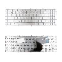 Клавиатура для ноутбука Asus N55 Серебро