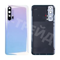 Задняя крышка для Huawei Honor 20 Pro (YAL-L41) Белый - Премиум