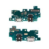 Шлейф для Samsung Galaxy A30s (A307F) плата системный разъем/разъем гарнитуры/микрофон - Премиум