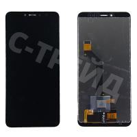 Дисплей для Xiaomi Redmi S2 (M1803E6H) в сборе с тачскрином Черный - Оптима