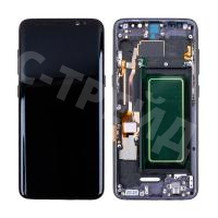 Дисплей для Samsung Galaxy S8 (G950F) модуль с рамкой Черный - (OLED)