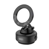 Автомобильный держатель XO C172 (магнитный, на приборную панель, вакуумная присоска) Черный
