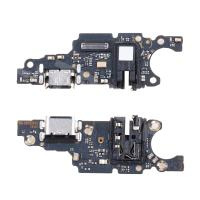 Шлейф для Huawei Honor X7b 4G/90 Smart (CLK-LX1/CLK-NX1/CLK-NX3) плата на системный разъем/разъем гарнитуры/микрофон - Премиум