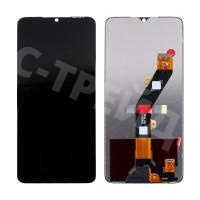 Дисплей для Itel S23 (S665L) в сборе с тачскрином Черный - OR