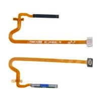 Шлейф для Realme C53 (RMX3760) сканер отпечатка пальцев Черный