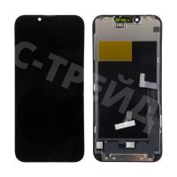 Дисплей для iPhone 13 Pro (A2640) в сборе с тачскрином Черный - (In-Cell, Full HD, 120 Гц) (площадка под IC)