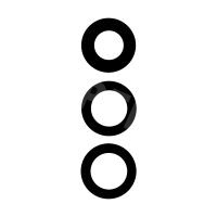 Стекло камеры для Samsung Galaxy A34 5G (A346B) (комплект 3 шт.) Черный