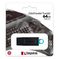 USB-флеш (USB 3.2) 64GB Kingston DataTraveler Exodia Черный