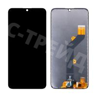 Дисплей для Itel A48 (L6006) в сборе с тачскрином Черный - Оптима