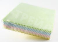 Салфетки для чистки дисплеев цветные (12*12 см, микрофибра, 60 шт.)