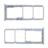 Держатель SIM для Samsung Galaxy A51/A71 (A515F/A715F) Белый