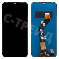 Дисплей для Tecno Spark 8C (KG5n) в сборе с тачскрином Черный - Оптима