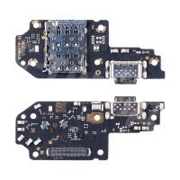 Шлейф для Xiaomi Poco X4 GT (22041216G) плата системный разъем/разъем SIM/микрофон