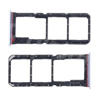 Держатель SIM для Tecno Spark 10 Pro (KI7) Белый