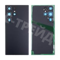 Задняя крышка для Samsung Galaxy S23 Ultra (S918B) Черный - OR