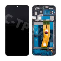 Дисплей для Samsung Galaxy A14 4G (A145F) модуль с рамкой Черный - OR Ref. (SP)