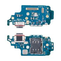 Шлейф для Samsung Galaxy S21 Ultra (G998U/America/EU version) плата системный разъем/разъем SIM/микрофон - Премиум