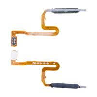 Шлейф для Xiaomi Redmi Note 10 Pro 4G (M2101K6G) сканер отпечатка пальцев Черный