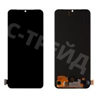 Дисплей для Vivo V20/V21e 4G/V23e 4G (V2025/V2061/V2116) в сборе с тачскрином Черный - (OLED)