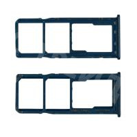 Держатель SIM для Samsung Galaxy A20/A30/A50/A70 (A205F/A305F/A505F/A705F) Синий