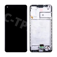 Дисплей для Samsung Galaxy A21s (A217F) модуль c рамкой Черный - OR Ref. (SP)