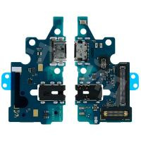 Шлейф для Samsung Galaxy A71 (A715F) плата системный разъем/разъем гарнитуры/микрофон